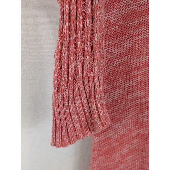 Roxy Hooded Knit Sweater Red/Pink Women's Size Large - Picture 6 of 13